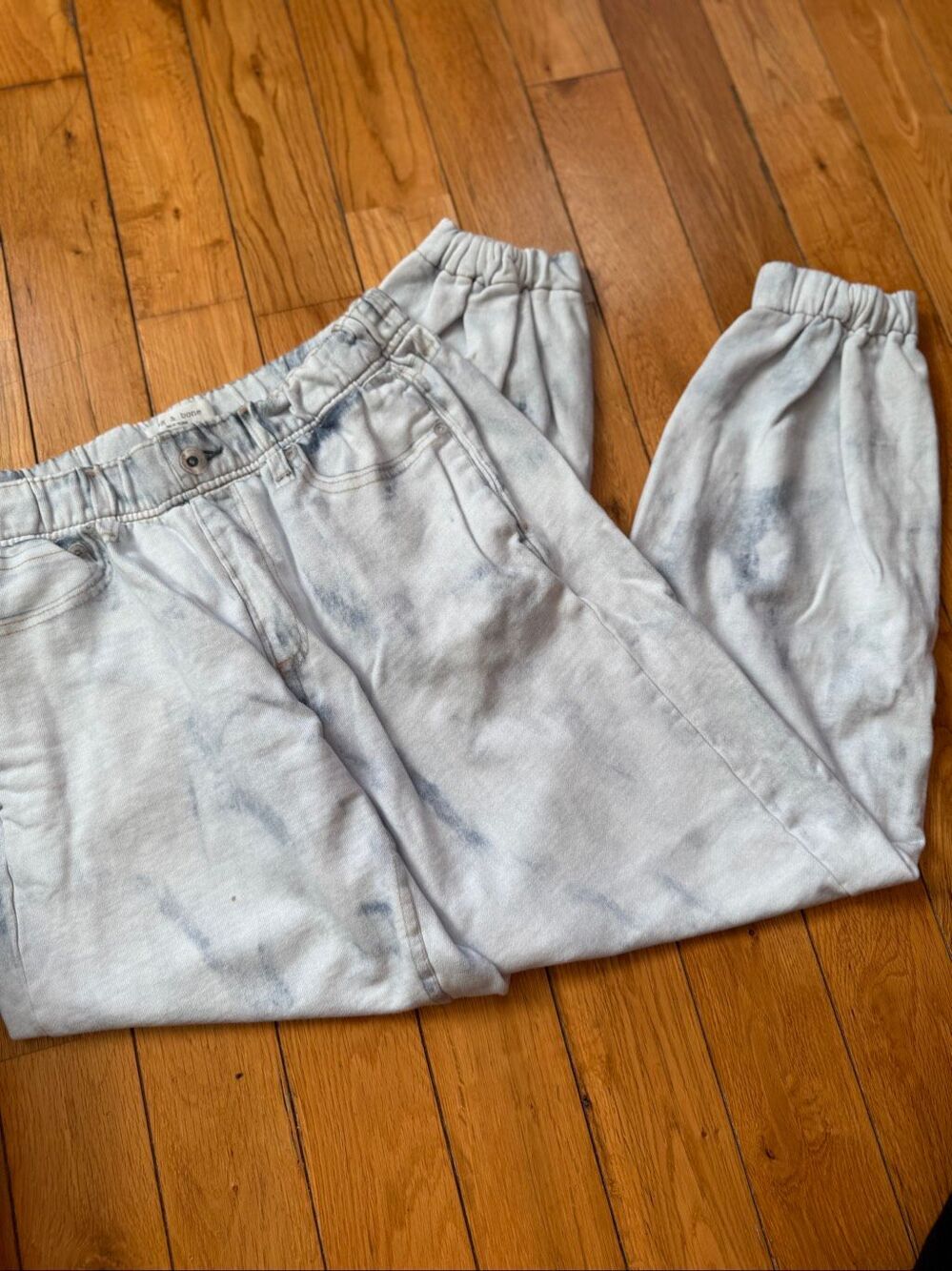 Rag & Bone Women's Pull-on Printed Miramar Jogger Sweatpants Acid Oasis Small